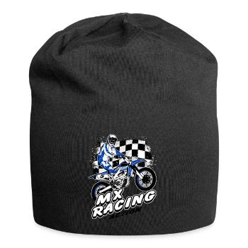 Supercross - Moto Cross - Motocross - Jersey-Beanie - Schwarz - Vorne