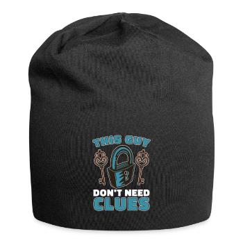 Escape Room Escape Room Lover Escaping - Jersey Beanie - black - Front