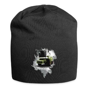 Mähdrescher - Jersey-Beanie - Schwarz - Vorne