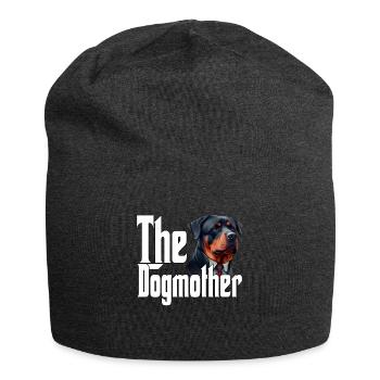 Rottweiler Chien Maman Chienne Chiens Maman Rottie - Bonnet en jersey - charbon - Devant