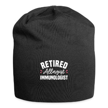 Allergologue à la retraite Immunologiste Allergologie - Bonnet en jersey - noir - Devant