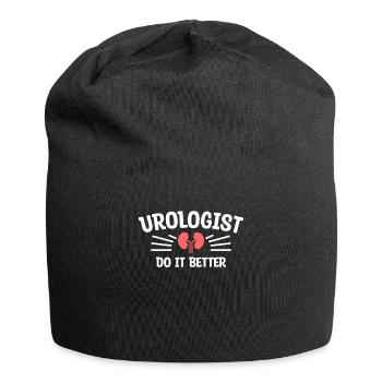 Urologist Do It Better Urology Doctor Vasectomy - Jersey Beanie - black - Front
