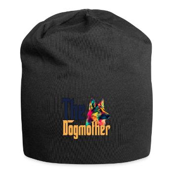 Berger Anglais Maman Dogmère Chiens Maman Rotti - Bonnet en jersey - noir - Devant