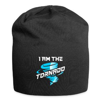 I Am The Tornado Hurricane - Jersey Beanie - black - Front