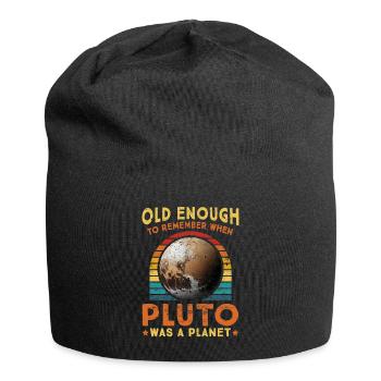 Les planètes du système solaire assez vieilles pour la science de Pluton - Bonnet en jersey - noir - Devant