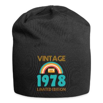 Vintage Shirt 1978 - Jersey-Beanie - Schwarz - Vorne