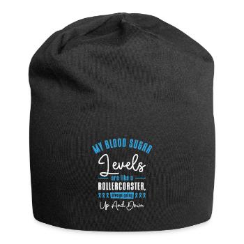 Diabetic Pancreas Diabetes Awareness - Jersey Beanie - black - Front