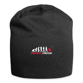Idée cadeau football pour le sport - Bonnet en jersey - noir - Devant