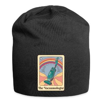 Reinigung Vakuumologe Tarot Staubsauger Kunst - Jersey-Beanie - Schwarz - Vorne