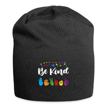 Be Child Autistic Diversity and Awareness - Jersey Beanie - black - Front