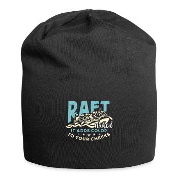 Rafting Raft nu Il ajoute de la couleur Kayak Boating - Bonnet en jersey - noir - Devant