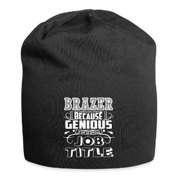 Brazer Brazer Job Title - Jersey Beanie - black - Front