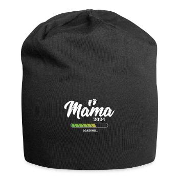 Mama Loading 2024 (Garantie du prix le plus bas) - Bonnet en jersey - noir - Devant