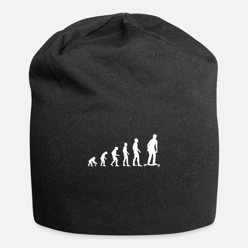 Skater Evolution Skateboard électrique Cadeau - Bonnet en jersey - noir