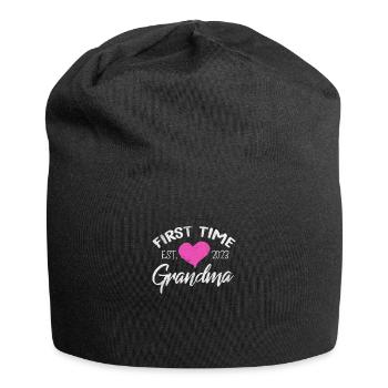 Pregnancy Grandma - Jersey Beanie - black - Front