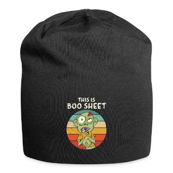 C’est le costume d’Halloween Boo Sheet Zombie - Bonnet en jersey - noir - Devant