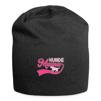 Dogs Mom - Jersey Beanie - black - Front