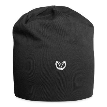 Joueur de football américain Heart Motif Joueur de football américain - Bonnet en jersey - noir - Devant