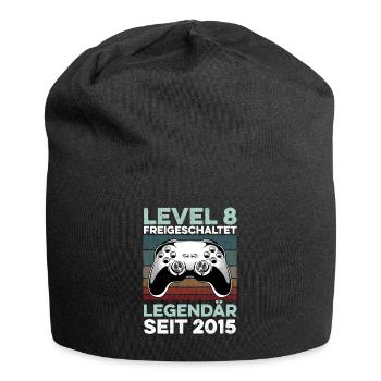 Niveau 8 ans 8e anniversaire année 2015 Jeunes joueurs - Bonnet en jersey - noir - Devant