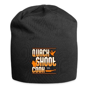 Duck Hunting - Quack Shoot Cook - Jersey Beanie - black - Front