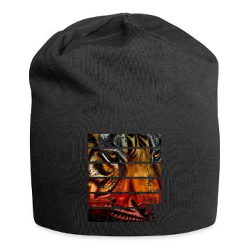 Tigre - Bonnet en jersey - noir - Devant