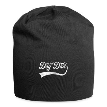 der beste Hundepapa - Jersey-Beanie - Schwarz - Vorne
