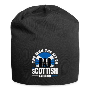 Schottisches Schottland Schottische Flagge Zitat - Jersey-Beanie - Schwarz - Vorne