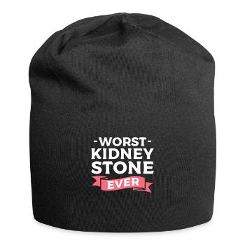 Worst Kidney Stone Ever Removal Surgery - Jersey Beanie - black - Front