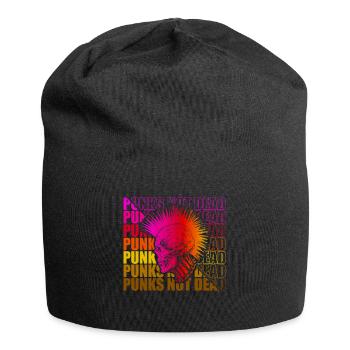 Punk Rock Pogo Anarchie Punks Punk Rocker Punk - Bonnet en jersey - noir - Devant