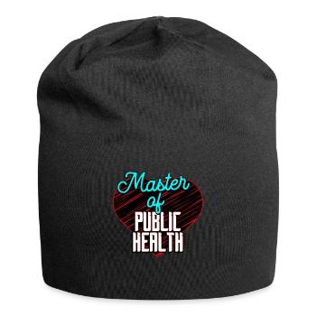 Master of Public Health - Jersey Beanie - black - Front