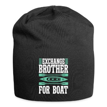 Exchange Brother for Boat - Jersey-Beanie - Schwarz - Vorne