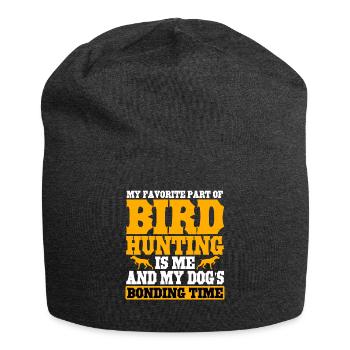 My Favorite Part Of Bird Hunting - Jersey Beanie - charcoal grey - Front