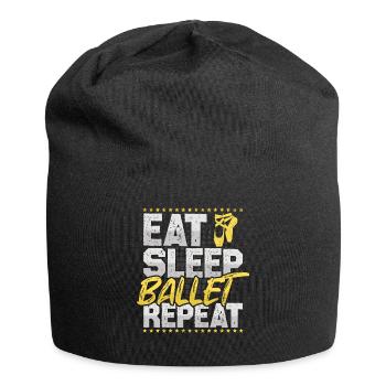Ballet Manger Dormir Répéter Tutu Ballet - Bonnet en jersey - noir - Devant