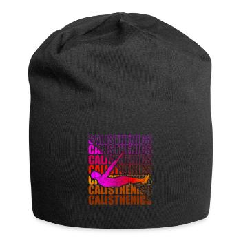 Calisthenics Street Workout Gymnastics Fitness - Jersey Beanie - black - Front