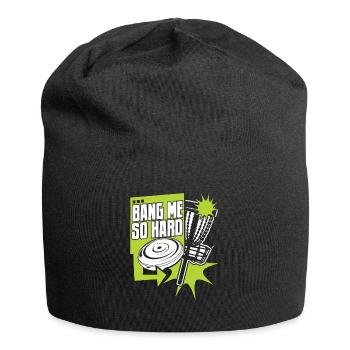 Bang Me So Hard Disc Golfeur Frisbee Golf Player - Bonnet en jersey - noir - Devant