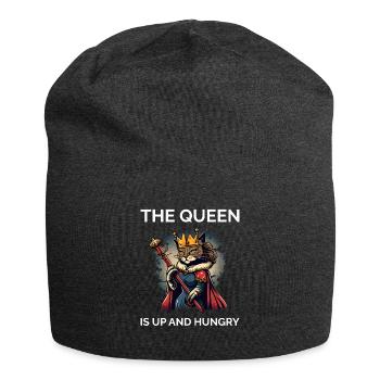 Katzeneltern sagen Kätzchen - Jersey-Beanie - Anthrazit - Vorne