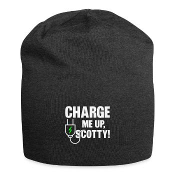 Electric vehicle - Jersey Beanie - charcoal grey - Front