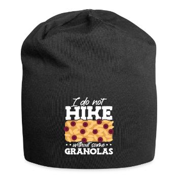 Ich Wandere Nicht Ohne Einige Granolas Foodie - Jersey-Beanie - Schwarz - Vorne