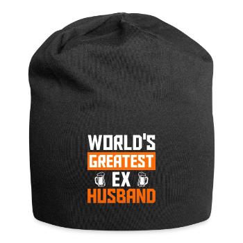 Scheidungsparty Finally Divorced Scheidung - Jersey-Beanie - Schwarz - Vorne