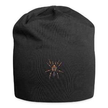 Tarantula I Tarantula Terrarium motif for - Jersey Beanie - black - Front