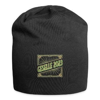Ausbildung 2023 Abschluss bestanden Azubi Geselle - Jersey-Beanie - Schwarz - Vorne