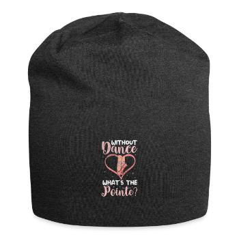 Ballet - Bonnet en jersey - charbon - Devant