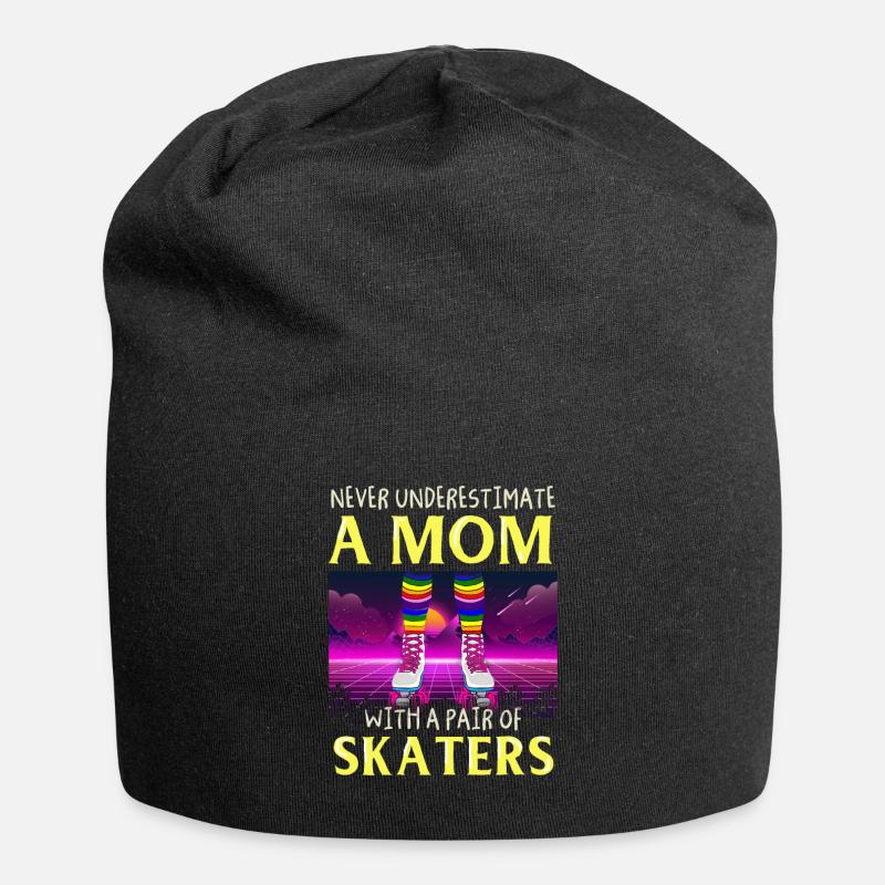 Inline Skater - Jersey-Beanie - Schwarz