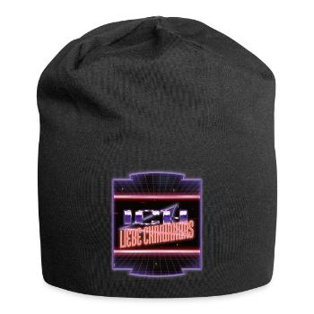spaß geburtstag witzig weihnachten cool bday - Jersey-Beanie - Schwarz - Vorne