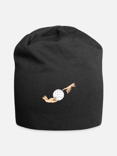 Beach Volleyball Volleyball Volleyball Player Vintage - Jersey Beanie - black