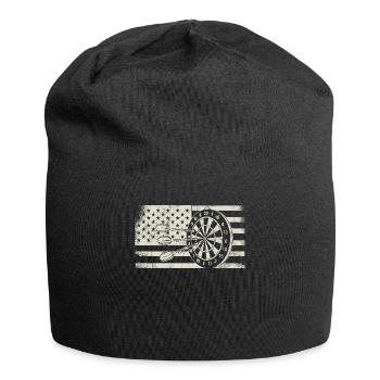 Jeu de fléchettes rétro Dartboard 180 pour les joueurs de fléchettes - Bonnet en jersey - noir - Devant