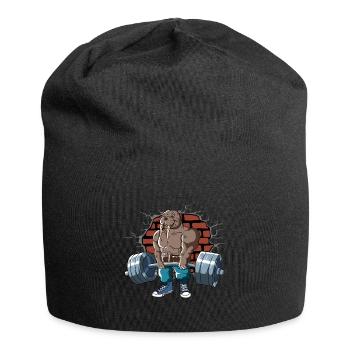 Fitness Training Pompes Walrus Deadlift Fitness - Bonnet en jersey - noir - Devant