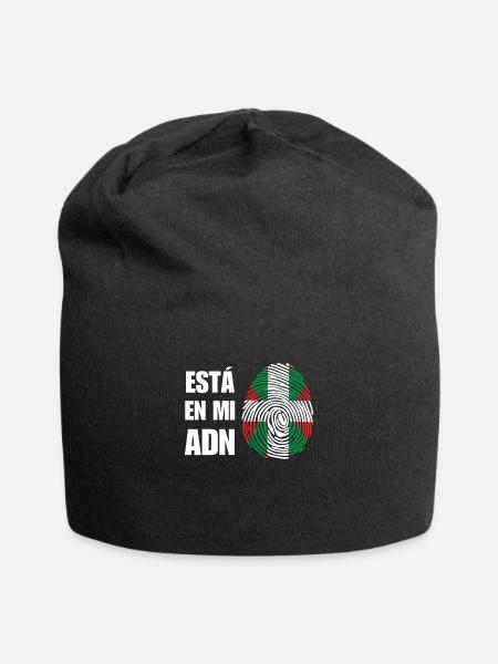 Baskische DNA - Jersey-Beanie - Schwarz