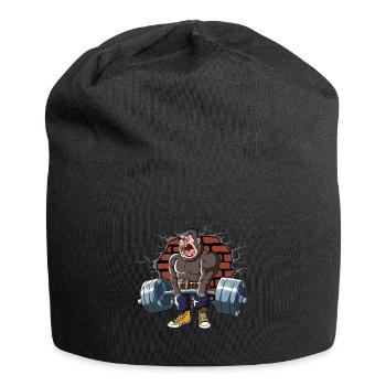 Fitness Training Pumps Gorilla Deadlift Fitness - Jersey Beanie - black - Front