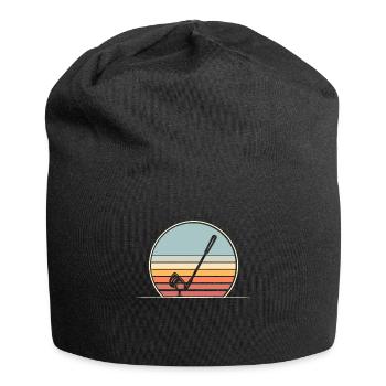 Golf Golfer - Jersey-Beanie - Schwarz - Vorne